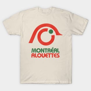 Defunct Montreal Alouettes Football Team T-Shirt